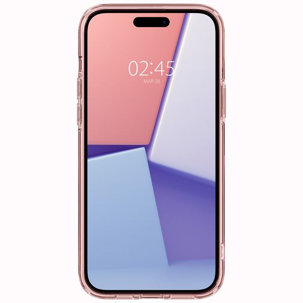 Spigen Ultra Hybrid Backcover Apple iPhone 15 - Rose Crystal