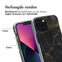 imoshion Design hoesje Apple iPhone 13 Mini - Black Marble