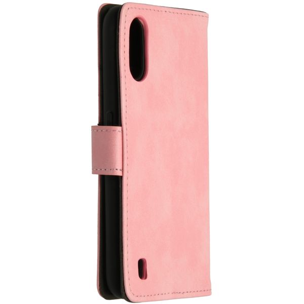 imoshion Luxe Bookcase Samsung Galaxy A01 - Roze