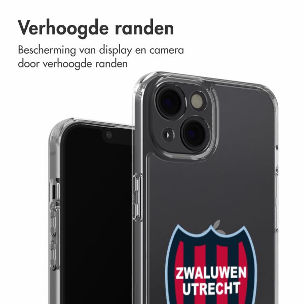 Clear Backcover Apple iPhone 14 - Zwaluwen Utrecht '11