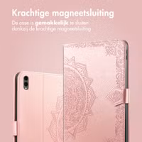 imoshion Mandala Bookcase Samsung Galaxy Tab S11 Ultra - Rose Gold
