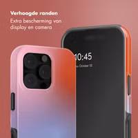 Selencia Vivid Backcover met MagSafe Apple iPhone 16 Pro - Gradient Soft Blush