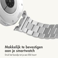 imoshion Stalen bandje Samsung Galaxy Watch 9 (40/44mm) / Watch 8 (40/44mm) / Classic (46mm) - Zilver