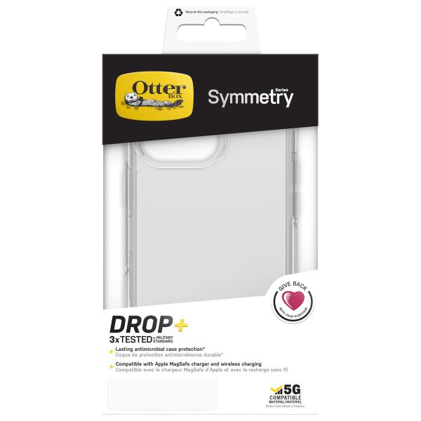 OtterBox Symmetry Clear Backcover iPhone 13 Pro - Transparant