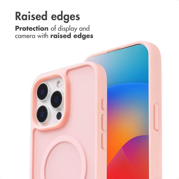 imoshion Colour Guard Back Cover with MagSafe Apple iPhone 15 Pro Max - Light Pink