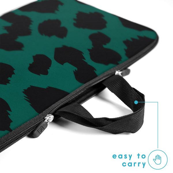 imoshion Universele Design Sleeve 13 inch - Green Leopard