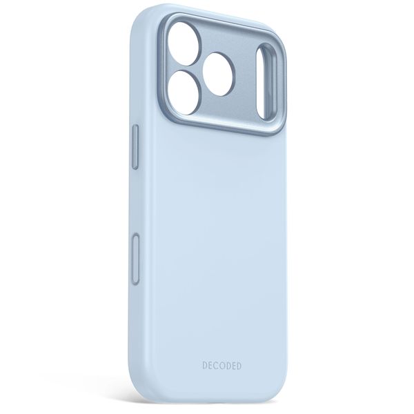 Decoded Silicone Backcover MagSafe Apple iPhone 18 Pro / 17 Pro - Light Blue