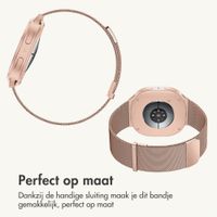imoshion Milanees magnetisch bandje Samsung Galaxy Watch 9 (40/44mm) / Watch 8 (40/44mm) / Classic (46mm) - Rose Gold
