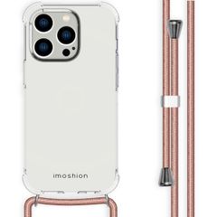 imoshion Backcover met koord Apple iPhone 14 Pro - Rosé Goud