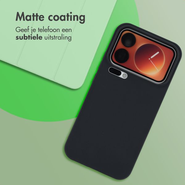 imoshion Color Backcover Xiaomi 17 Pro Max - Zwart