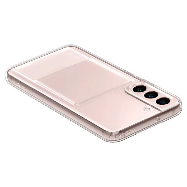 Spigen Crystal Slot Backcover Samsung Galaxy S22 - Transparant