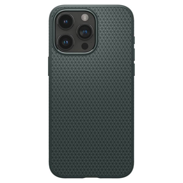 Spigen Liquid Air Backcover iPhone 15 Pro - Abyss Green