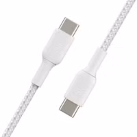 Belkin Boost↑Charge™ Braided USB-C naar USB-C kabel - 1 meter - Wit