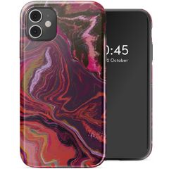 Selencia Vivid Backcover Apple iPhone 11 - Marble Purple