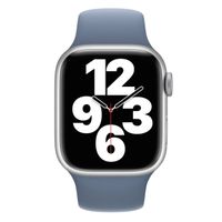 Apple Sport Band Apple Watch Series 1 t/m 9 / SE (38/40/41 mm) | Series 10 / 11 (42 mm) - Maat M/L - Slate Blue