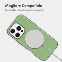 imoshion Colour Back Cover with Thin MagSafe Ring Apple iPhone 16 Pro - Dark Green