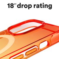 BodyGuardz Ace Pro MagSafe Backcover Apple iPhone 15 Pro - Peach Sorbet Ombre