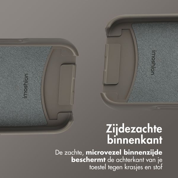 imoshion Color Backcover met afneembaar koord MagSafe Apple iPhone 16 - Black Coffee