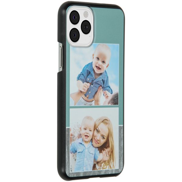 Ontwerp je eigen Apple iPhone 11 Pro hardcase hoesje - Zwart