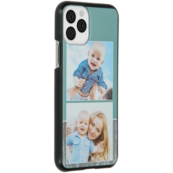 Ontwerp je eigen iPhone 11 Pro hardcase hoesje - Zwart