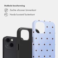 Selencia Vivid Backcover Apple iPhone 13 / 13 Pro - Happy Dots Digital Sky