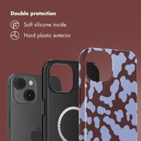 Selencia Vivid Back Cover with MagSafe Apple iPhone 14 - Moo'd Lavender Glow