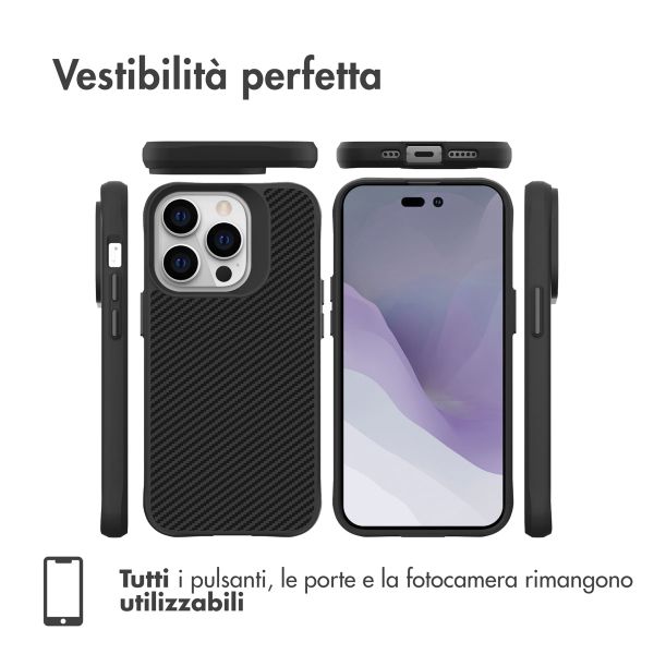 imoshion Rugged Hybrid Case Apple iPhone 14 Pro Max - Zwart