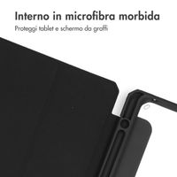 imoshion Trifold Hardcase Bookcase Samsung Galaxy Tab S9 11.0 inch - Zwart