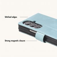 imoshion Luxury Bookcase Samsung Galaxy Z Fold 8 Ultra - Light Blue