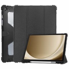 Accezz Rugged Trifold Bookcase Samsung Galaxy Tab A9 Plus - Zwart