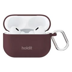 Holdit Solid Silicone Case Apple AirPods Pro 3 - Bordeaux