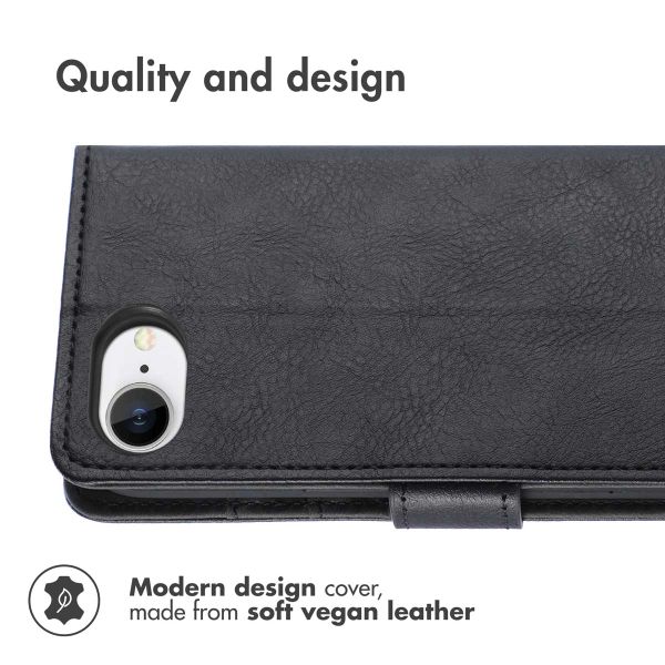 imoshion Luxury Bookcase Apple iPhone 17e / 16e - Black