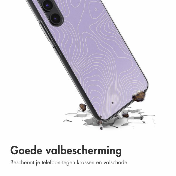 imoshion Design hoesje Samsung Galaxy A54 (5G) - Topo Lilac