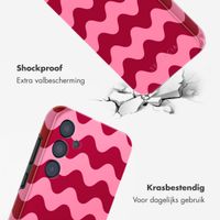 Selencia Vivid Backcover Samsung Galaxy A35 - Wave Vibes Lipstick