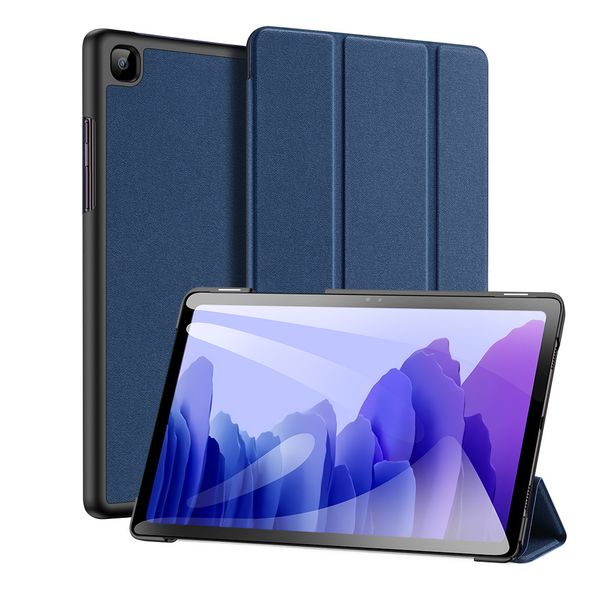 Dux Ducis Domo Bookcase Samsung Galaxy Tab A7 - Donkerblauw