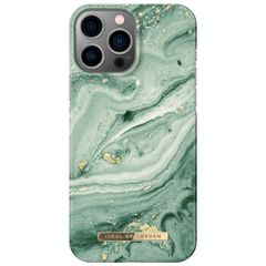 iDeal of Sweden Fashion Backcover Apple iPhone 13 Pro Max - Mint Swirl Marble