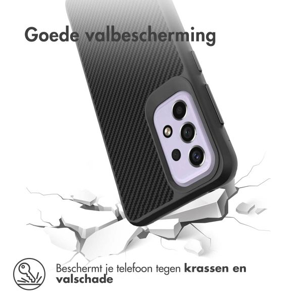 imoshion Rugged Hybrid Case Samsung Galaxy A33 - Zwart