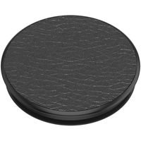 PopSockets PopGrip - Afneembaar - Pebbled Vegan Leather Black