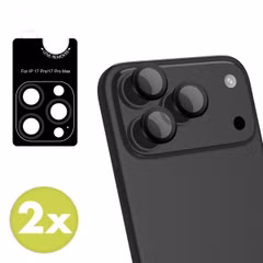 imoshion 2 Pack Camera lens protector Apple iPhone 17 Pro / 17 Pro Max - Zwart