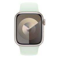 Apple Sport Band Apple Watch Series 1 t/m 9 / SE (38/40/41 mm) | Series 10 / 11 (42 mm) - Maat M/L - Soft Mint