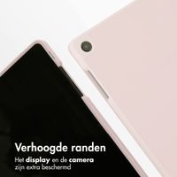 Accezz Smart Silicone Bookcase Samsung Galaxy Tab A11 Plus / A9 Plus - Roze