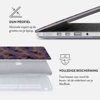 Burga Hardshell Cover voor de MacBook Pro 16 inch (2021 / 2023 M3 chip / 2024 M4 chip) - A2485 / A2780 / A2991 / A3186 / A3403 - Velvet Night