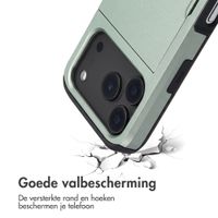 imoshion Backcover met pasjeshouder Apple iPhone 18 Pro / 17 Pro - Groen