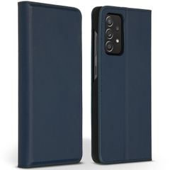 Accezz Premium Leather Slim Bookcase Samsung Galaxy A52(s) (5G/4G) - Donkerblauw