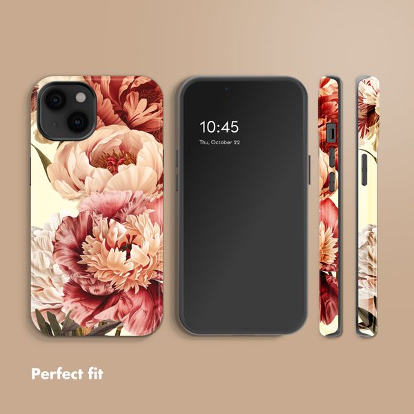 Selencia Vivid Back Cover with MagSafe Apple iPhone 14 - Vintage Peony