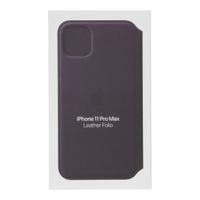 Apple Leather Folio Bookcase Apple iPhone 11 Pro Max - Aubergine