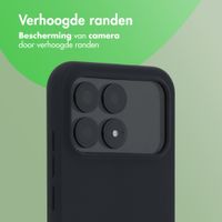 imoshion Color Backcover Xiaomi Poco F8 Pro - Zwart