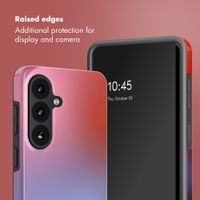 Selencia Vivid Back Cover Samsung Galaxy S26 - Gradient Soft Blush