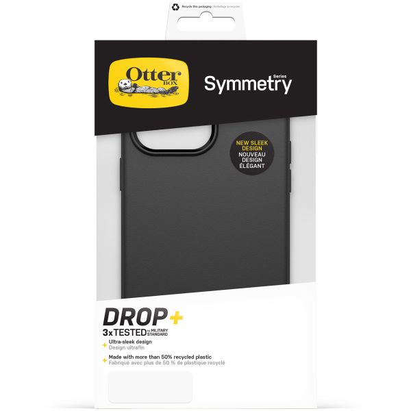 OtterBox Symmetry Backcover iPhone 14 Pro Max - Zwart