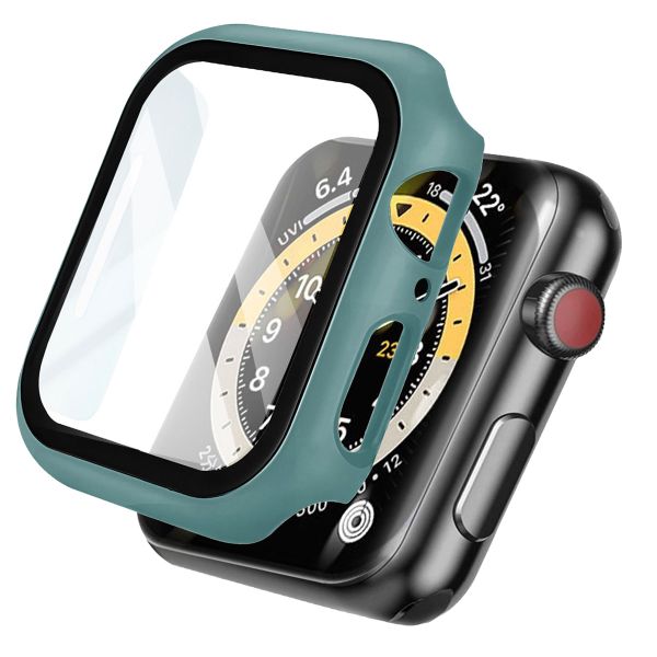 imoshion Full Cover Hardcase Apple Watch Series 7 / 8 / 9 - 45 mm - Donkergroen